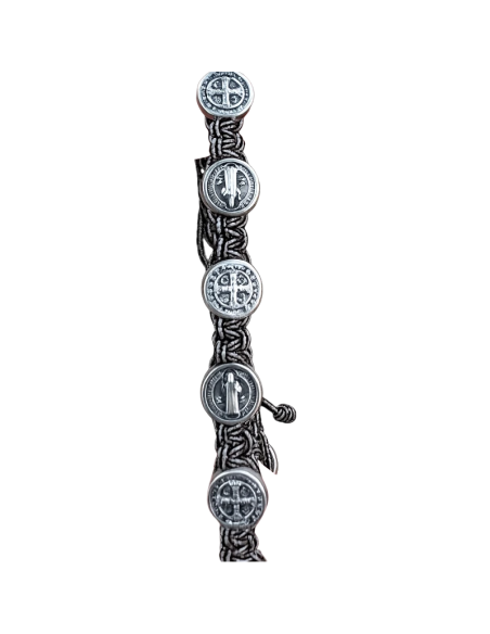 Adjustable Saint Benedict Bracelet | Religious Bracelet