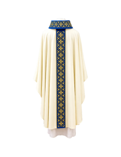 Aurea Marian Cross Chasuble | Monastic Marian Chasuble 2