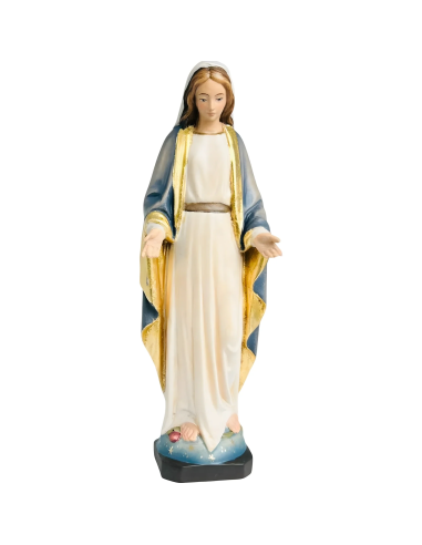 Immaculate Conception Wooden Figure | Val Gardena Craftsmanship