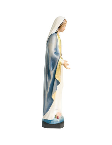 Virgen Inmaculada Concepción en Madera | Estatua Val Gardena 12 cm