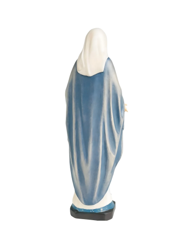 Parte posterior de la estatua de la Virgen Inmaculada Concepción