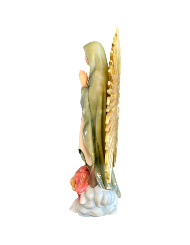 Nuestra Señora de Guadalupe en Madera | Estatua Val Gardena 12 cm