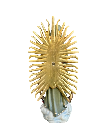 Our Lady of Guadalupe Wooden Figure | Val Gardena Craftsmanship