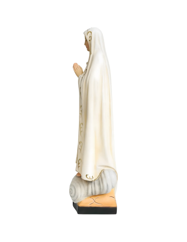 Our Lady of Fatima Pilgrim Wooden Figure | Val Gardena 12 cm