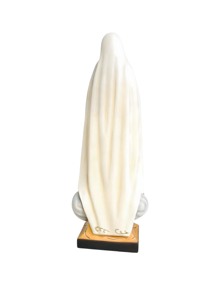 Our Lady of Fatima Pilgrim Wooden Figure | Val Gardena 12 cm
