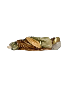 Figura San José Durmiente en Madera | Val Gardena 12 cm 2