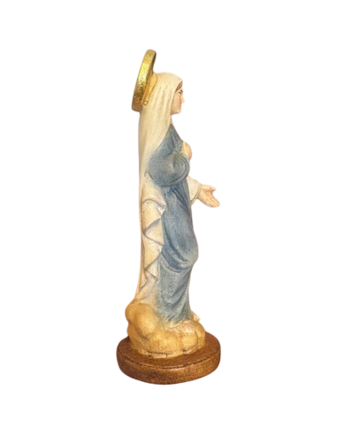 Our Lady of Medjugorje Wooden Figure | Val Gardena 11 cm