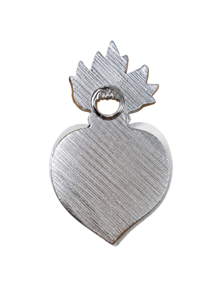Immaculate Heart of Mary Ceramic Wall Decoration | Italian Sacred Art