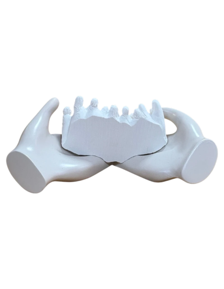 Last Supper in Open Hands Figure 16 cm | Karelia Arte Sacra