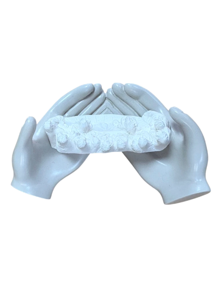 Last Supper in Open Hands Figure 16 cm | Karelia Arte Sacra