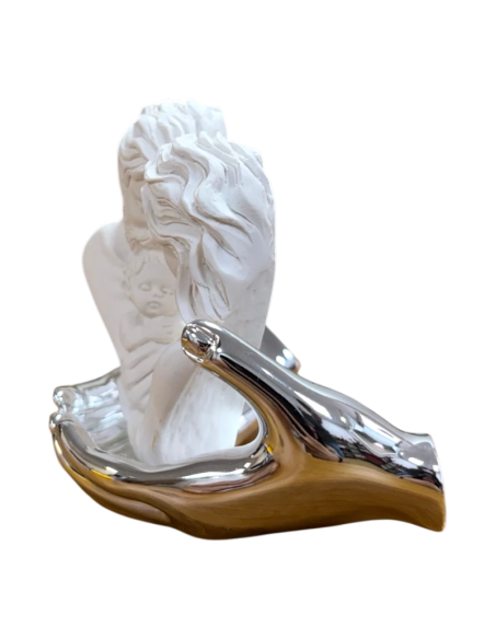 Holy Family in Protective Hands Figure | Karelia Arte Sacra