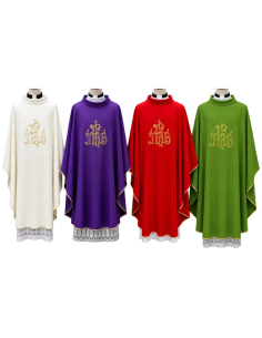 Casulla JHS  | Casullas en los 4 Colores Litúrgicos
