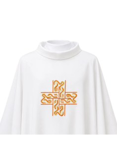 Casulla Cruz Celta | Casulla bordada en 4 colores litúrgicos 2