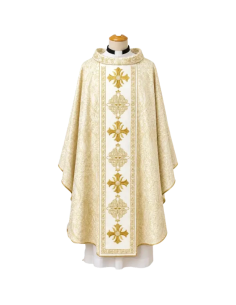 Casulla con tela ángeles
