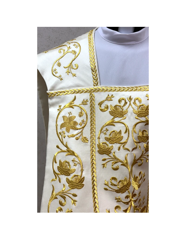 Casulla Romana Imperial | Casulla Romana Bordada | Karelia Arte Sacra