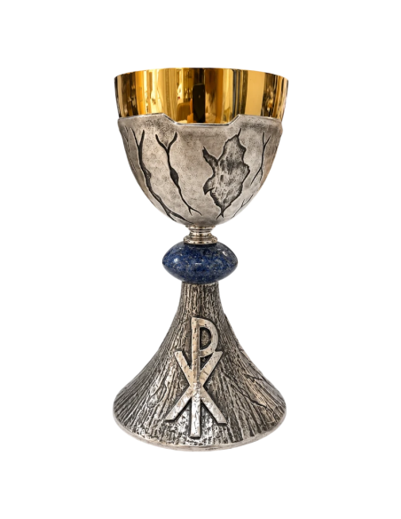 Cáliz Fractio Panis | Cáliz Artesanal de Oro y Plata