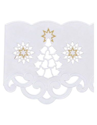 Mantel de Altar Navidad Puntilla Gloria y Estrella | Karelia