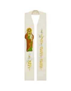 Estola San José Bordada