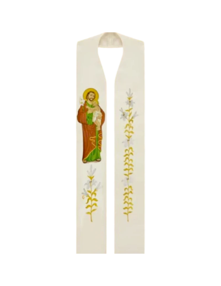 Embroidered Saint Joseph Stole