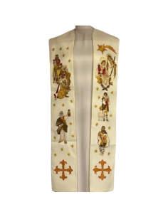 Estola Mágica navidad bordada