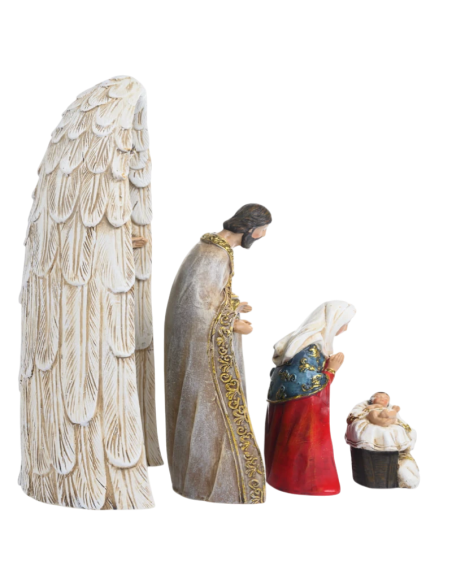 Nacimiento de Navidad – Sagrada Familia – 4 Figuras