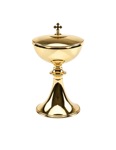 Golden Ciborium with Cross
