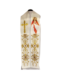 Velvet Sacred Heart of Jesus Stole MD.2