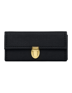 Estuche Negro con recipientes litúrgicos para contener los Santos Óleos 2