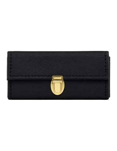 Estuche Negro Cerraje Dorado