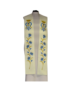 Embroidered “Santa Mater” Stole