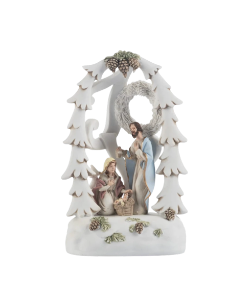 Woodland Light Nativity