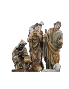 Classic Nativity Set with Eleven Pieces 2