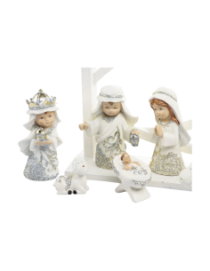 Nacimiento Infantil Completo Blanco 2