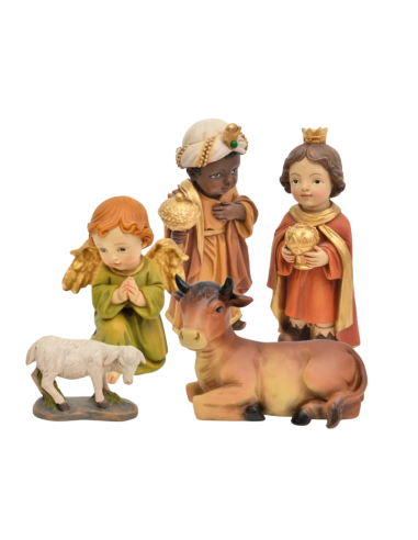 Nacimiento infantil lleno de ternura