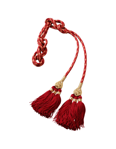 Cíngulo Sacerdotal Italiano Rojo