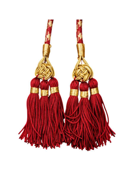 Cíngulo Sacerdotal Italiano Rojo