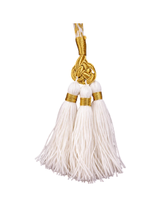 White Italian Priest Cincture 2