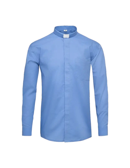 Light Blue Clergy Shirt – Made to Measure