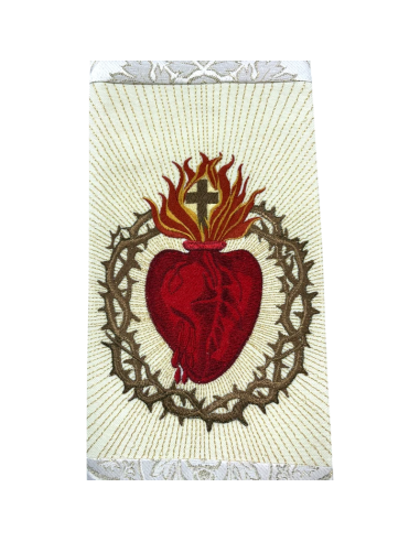 Estola Corazón de Jesús y Corazón de María