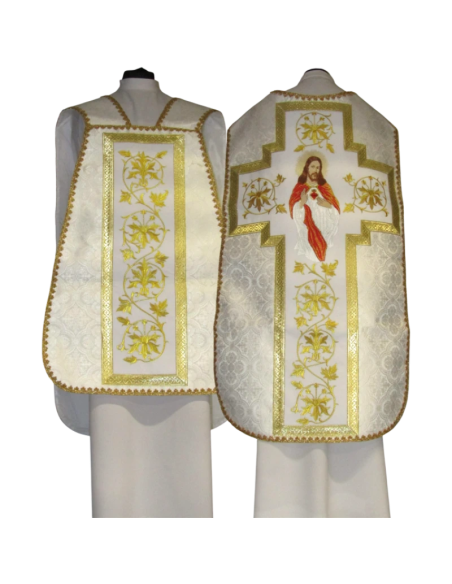 Casulla Romana sagrado corazón