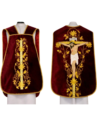 Roman Chasuble INRI