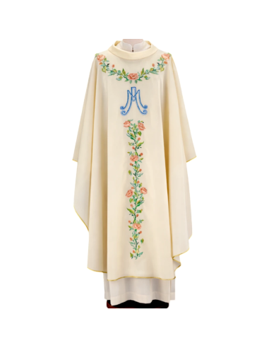 Casulla Rosas de María
