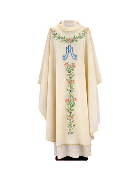 Casulla Rosas de María