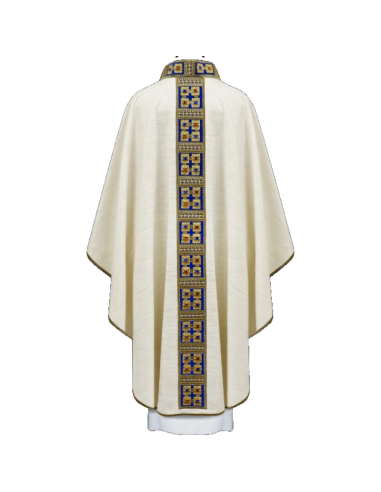 Premium Marian Geometric Chasuble