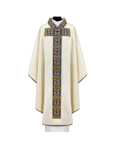 Casulla Geométrica Mariana Premium