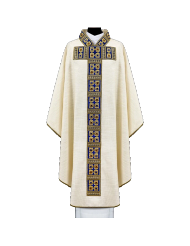 Premium Marian Geometric Chasuble