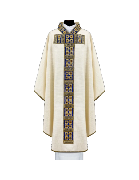 Casulla Geométrica Mariana Premium