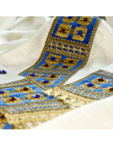 Casulla Geométrica Mariana Premium