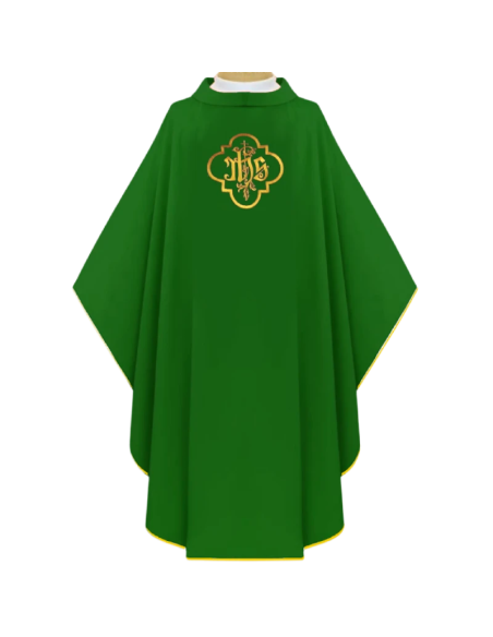Casulla Bordada JHS