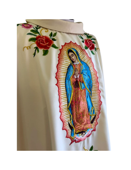 Casulla Virgen de guadalupe